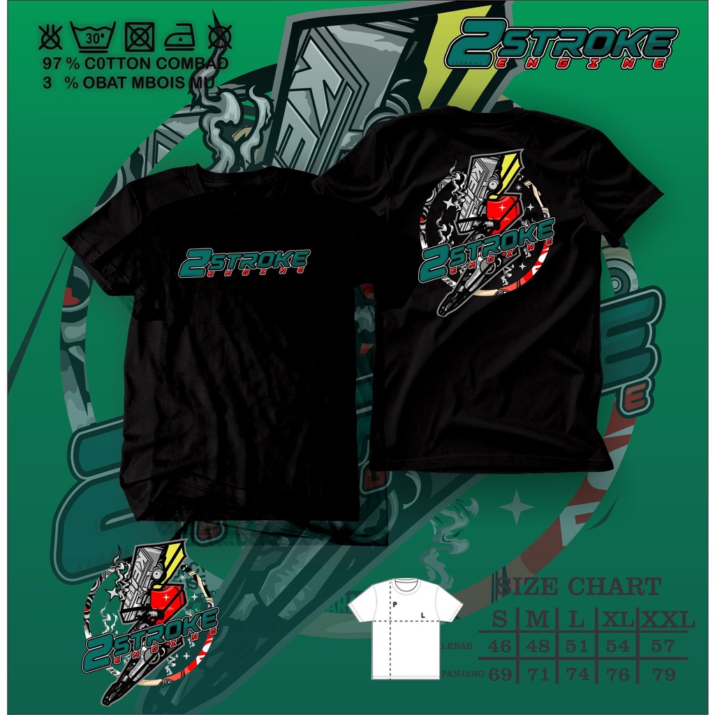 KAOS 2 STROKE 2 TAK F1ZR FIZR RX KING NINJA SATRIA 2 TAK ORIGINAL akualitas terbaik