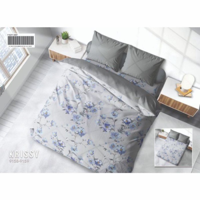 Bedcover Set T30 King My Love Krissy 180x200x30 cm {Property Off Liliy Grosir Sprei Jakarta}