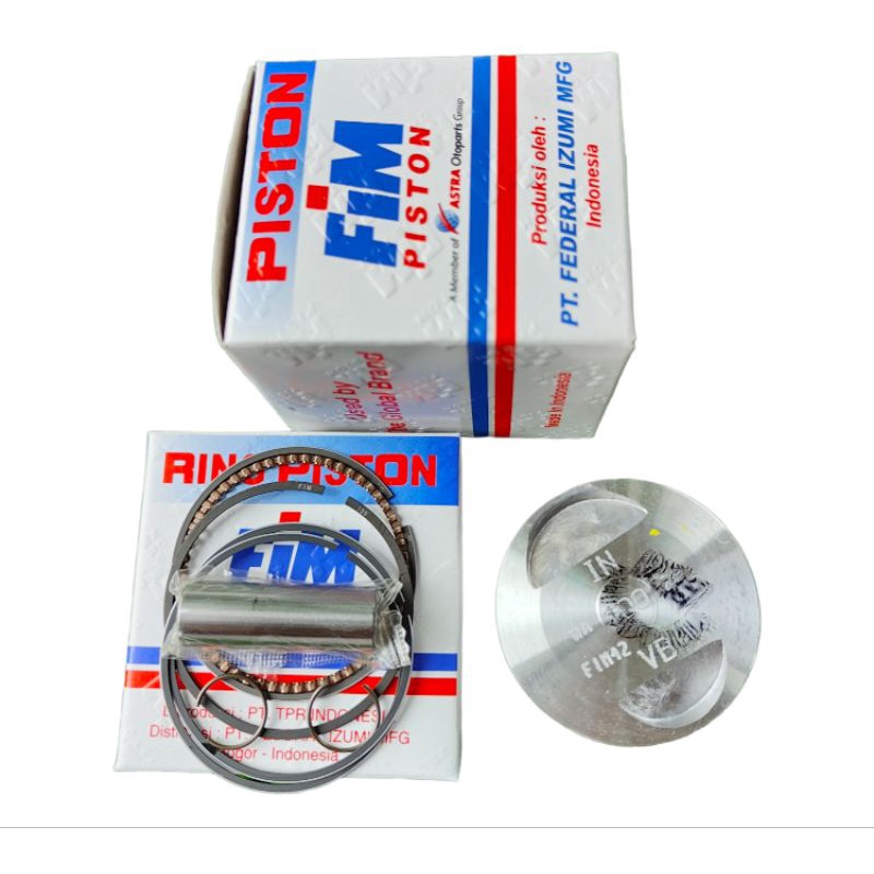 PISTON FIM BEAT KARBU SCOOPY KARBU VARIO 110 KARBU BLADE REVO SET PISTON RING PISTON SET