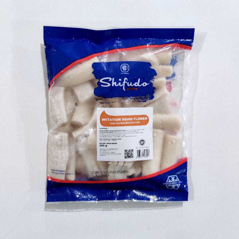 

SHIFUDO ikan olahan bntuk cumi 250gr