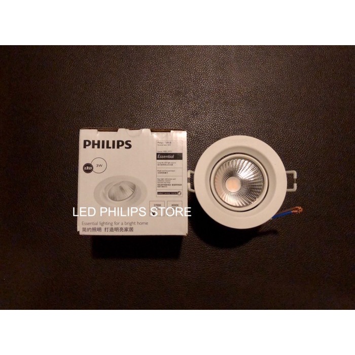 PHILIPS RECESSED SPOT LED KYANITE 3W 3WATT 3 WATT 3 W 59751