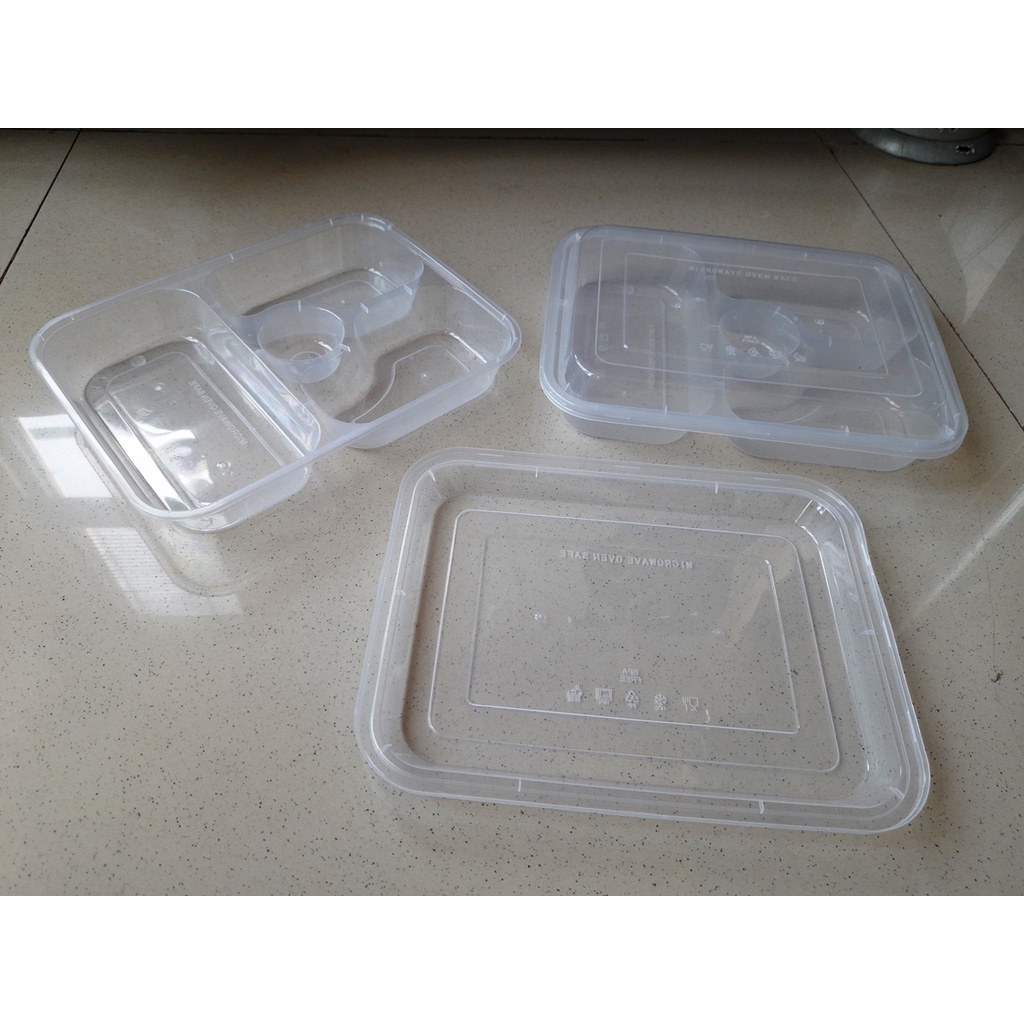 Thinwall Bento Sekat 4 Premium Microwave Oven Safe