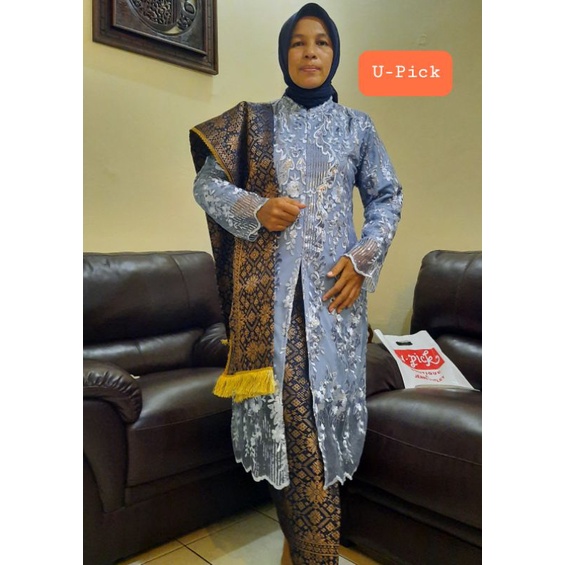 ROK SONGKET LILIT + SELENDANG BESAR IBU