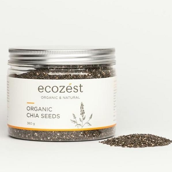 

SALE!!Ecozest - Organic Chia Seeds 360g | Biji Chia Organik|RA3