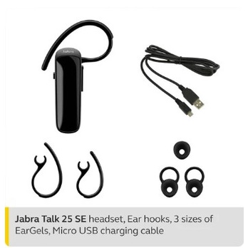 Jabra Talk 25 SE Wireless Bluetooth Headset