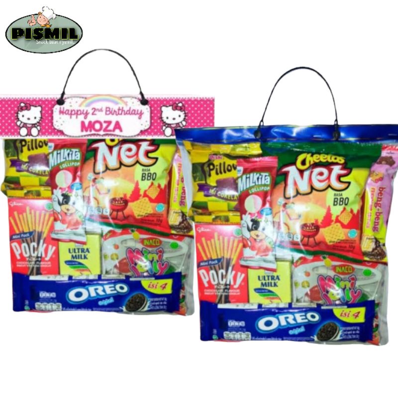 

PAKET SNACK ULANG TAHUN ANAK | HAMPERS | KHITAN | PERNIKAHAN