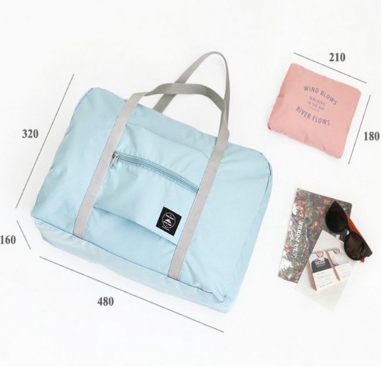 ♥DPS829♥J98 Tas travel besar lipat hand carry anti air Travel fold bag waterproof koper organizer