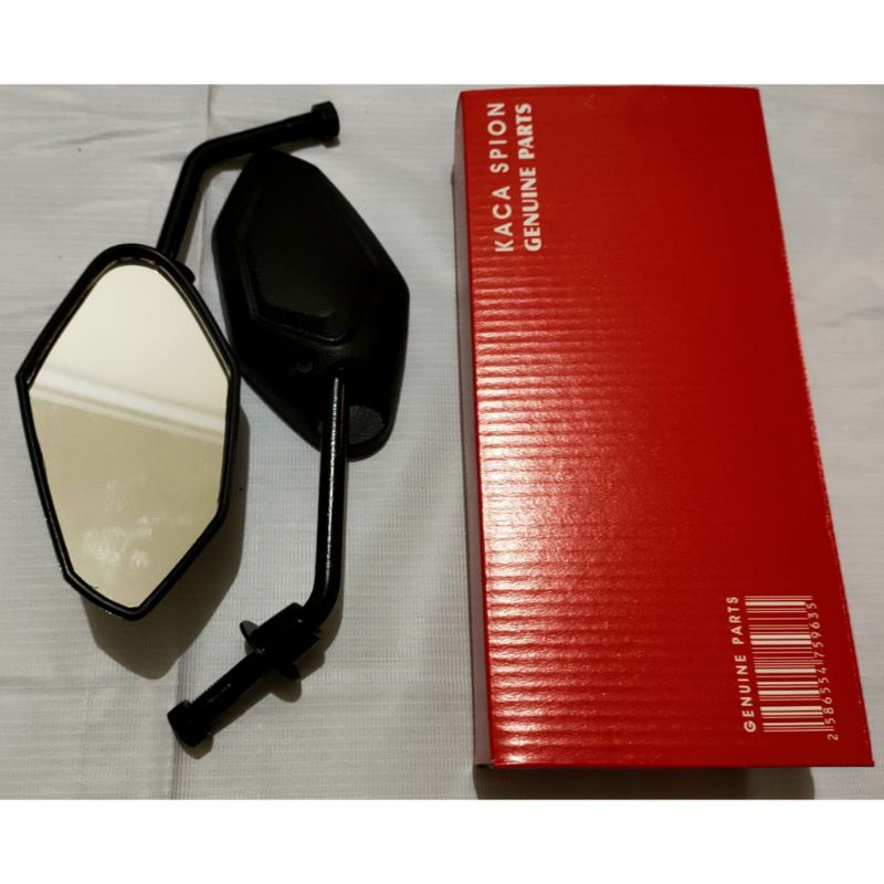 1 set kiri kanan kaca spion honda vario 160 kualitaa ori kaca spion tangkai panjang tangkai sedang m