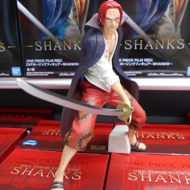 Action Figure One Piece DXF Shanks Film Red Ver.