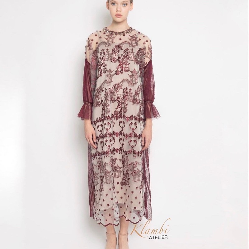 Sewa baju kondangan / rental dress - klambi atelier carissa dress