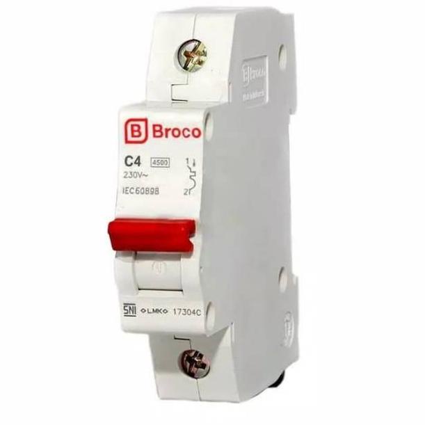 SIAP KIRIM ㅰ MCB 4 Ampere Broco ZQ✤