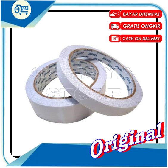 

Double Tape 1,5 cm Lengket Kuat Terbaik dikelasnya