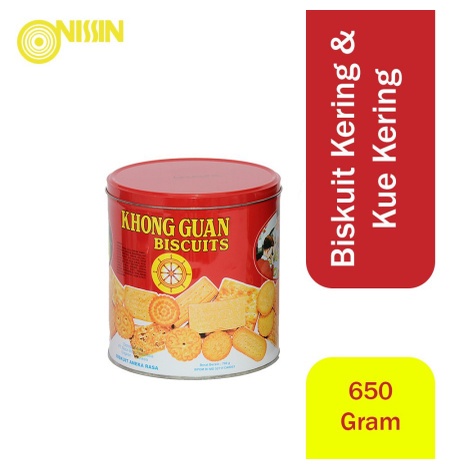 

KHONG GUAN Biskuit Kaleng 650gr