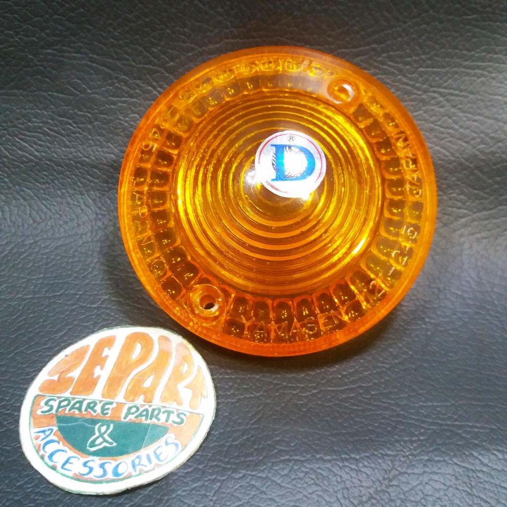 Mika sen RX100 Bulat Cembung Mika lampu sein RX 100 DMI