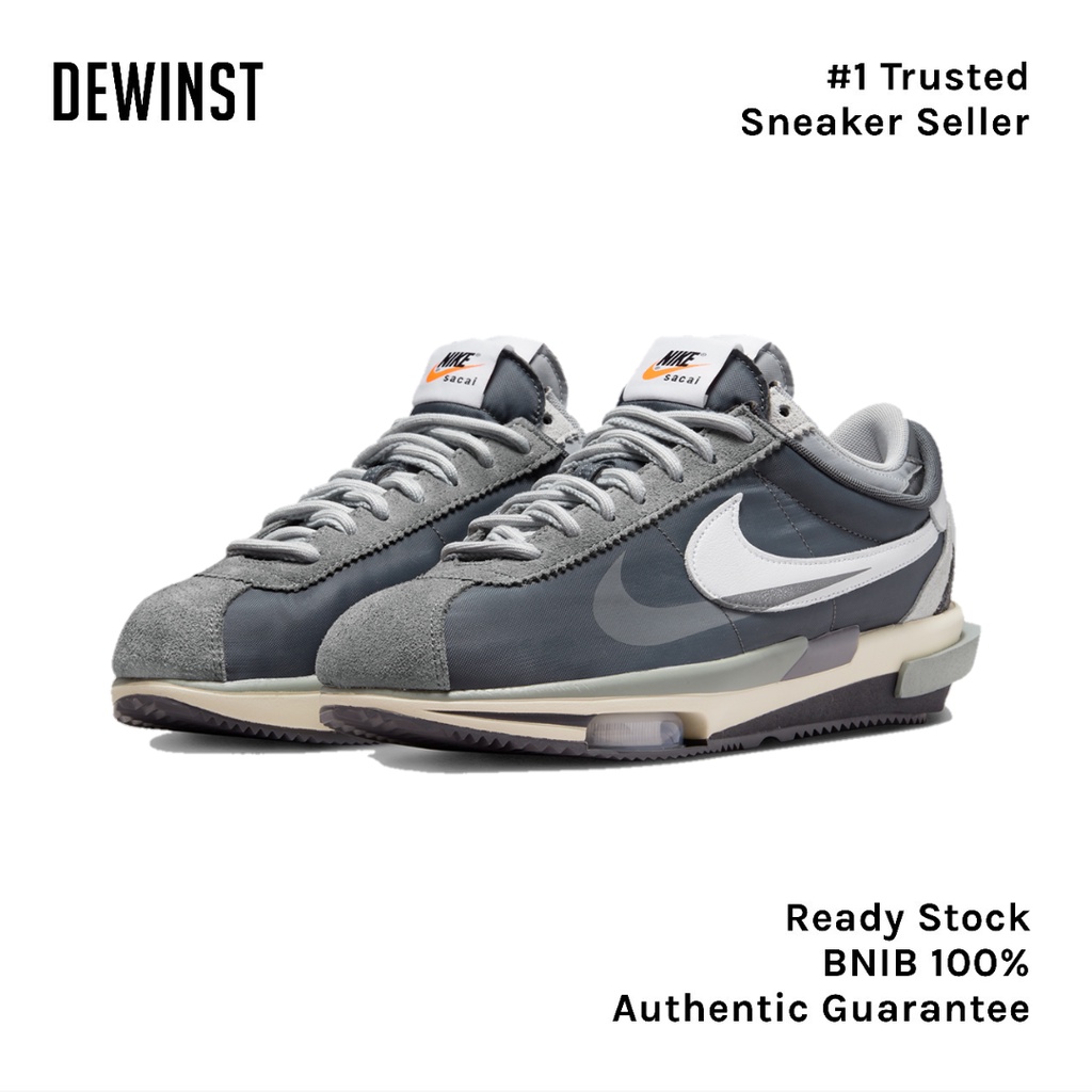 Zoom Cortez SP Sacai Iron Grey