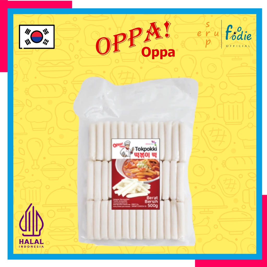 

SUPERFOODIE Tteokbokki Korean Food / Cemilan Tokpokki / Makanan Korea Instan Rapokki / Makanan Korea Pedas / Ramyeon Gildak Spicy Berat 500, 1000 Gram