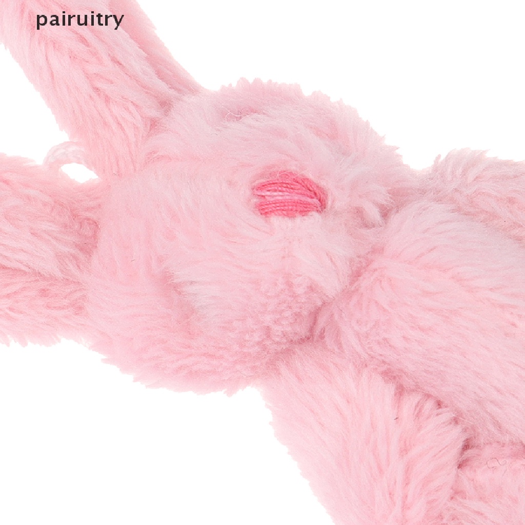 Prt 5Pcs 6cm Mini Joint Rabbit Pendant Plush Bunny Untuk Gantungan Kunci Buket Mainan Boneka PRT