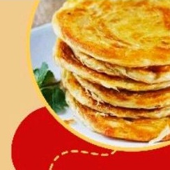 

Roti Maryam /Canai Premium Isi 5, berat bersih 250gr+