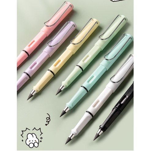 

Pencil eternal PASTEL COLOR / Pensil tanpa batas warna pastel / Everlasting / HB sketch / Tidak perlu memotong dan dapat menulis terus