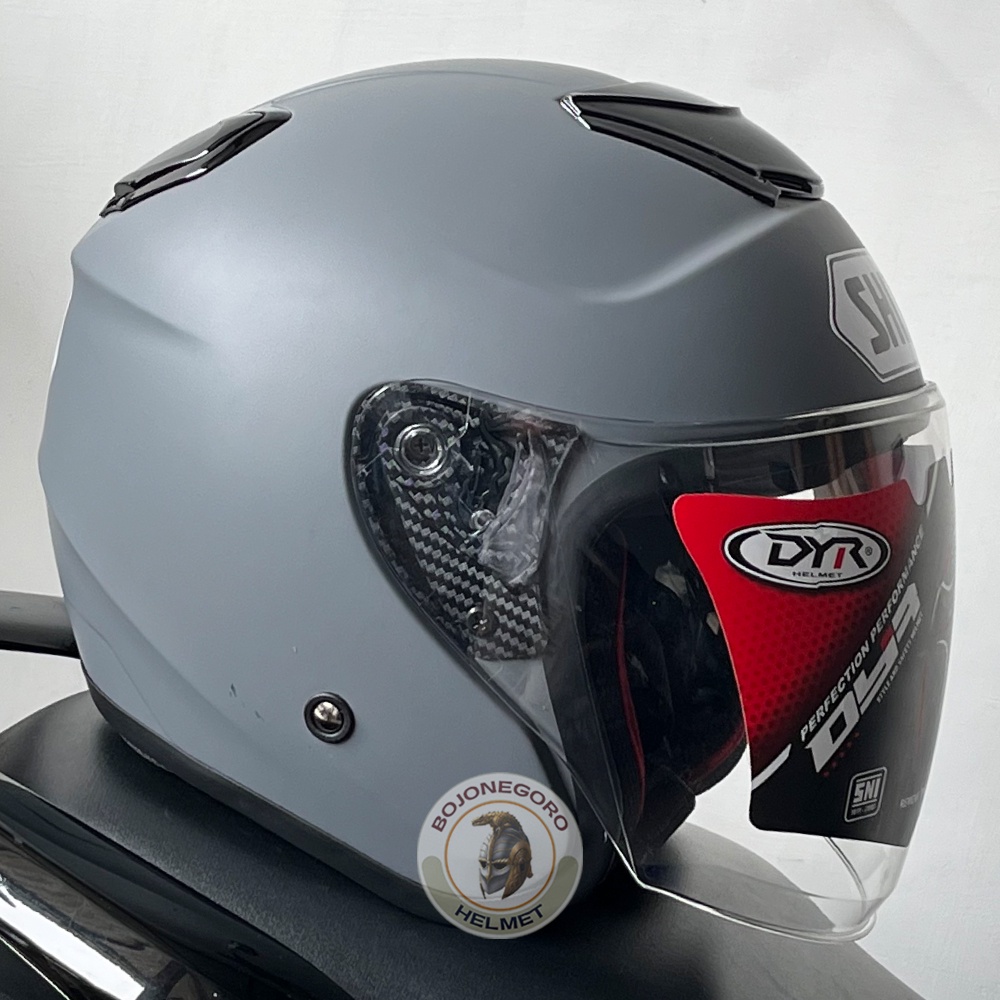 HELM KYOTO DYR OSAKA GORILLA GREY ORIGINAL FREE STICKER SHOEI