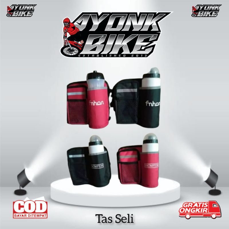 Tas seli sepeda lipat Tas stang