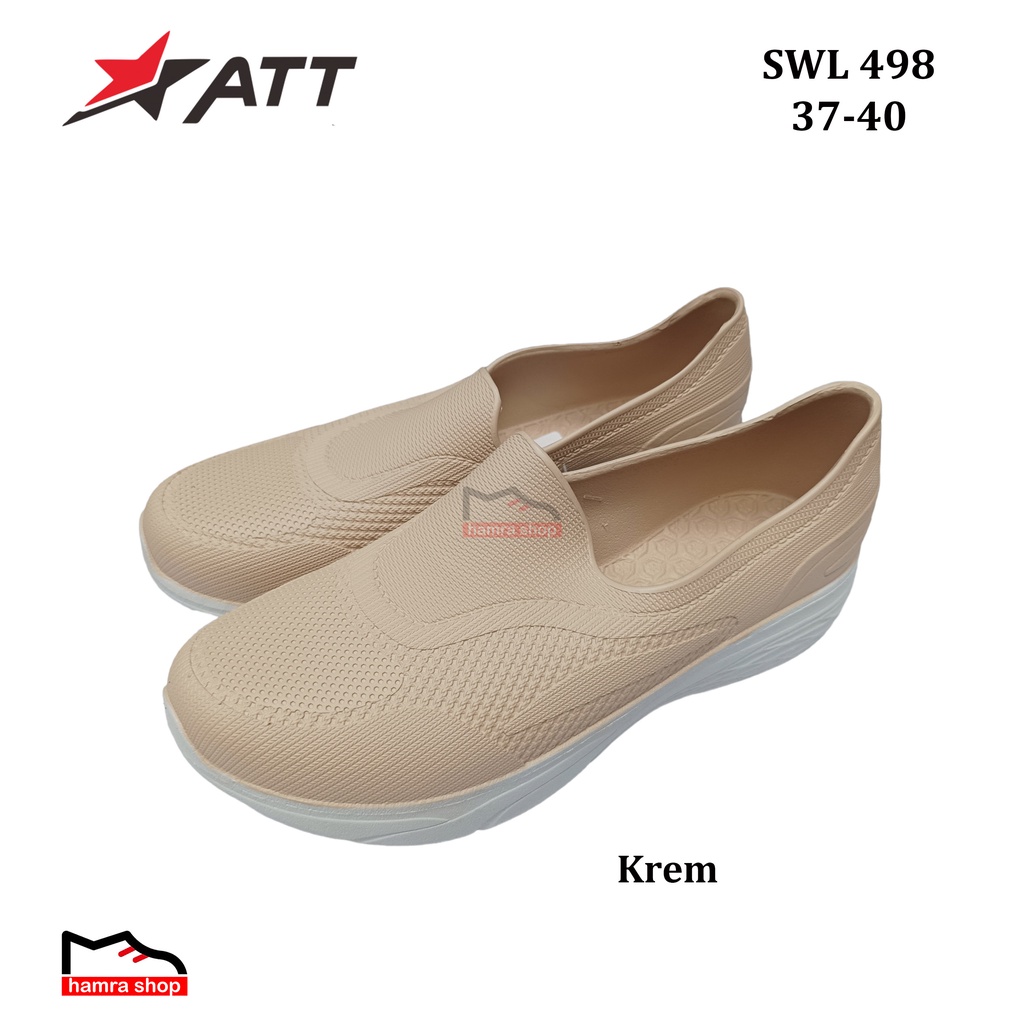 ATT SWL 498-Sepatu Slip on Wanita dam Remaja Putri