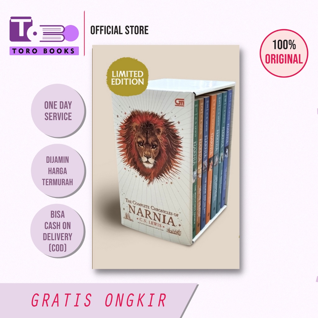 Boxset The Chronicles of Narnia - C. S. Lewis