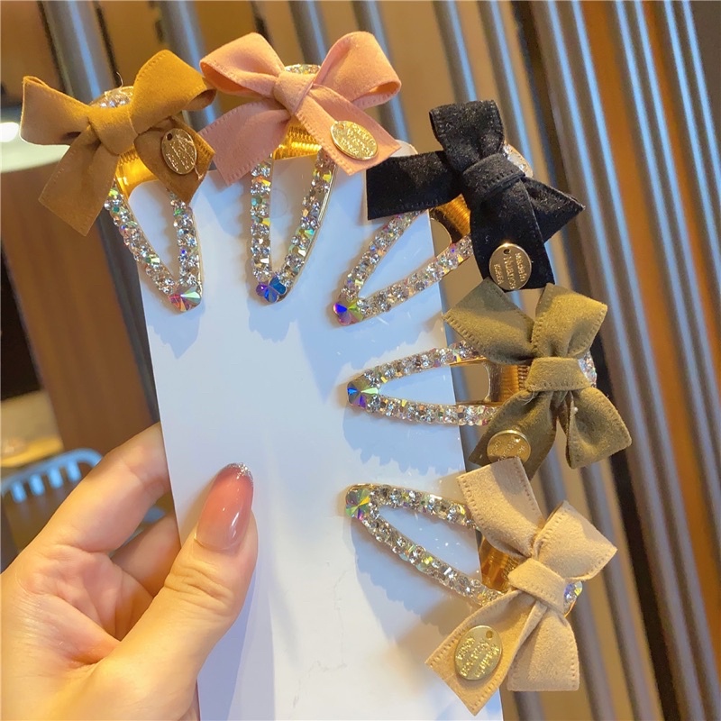 Delunashop_Acc Jepit Rambut poni kep rambut bling bling Korea Hiasan Premium Wanita Dewasa