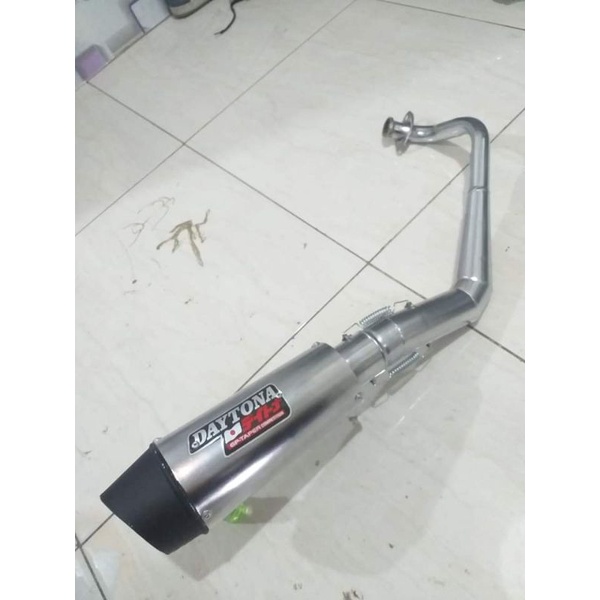 knalpot daytona racing motor beat mio sporty