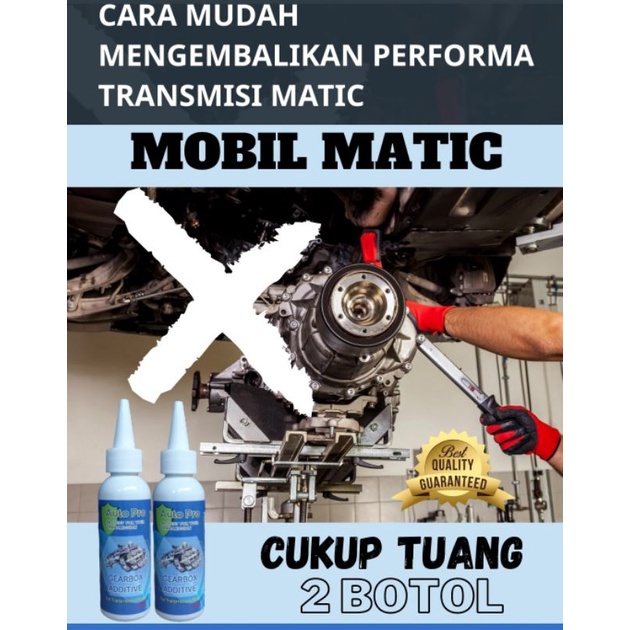 TRANSMISI MATIC GC GEARBOX ADDITIVE AUTOPRO 75 ML ANTI JEDUG ANTI NGELOS ANTI DELAY LEBIH BERTENAGA