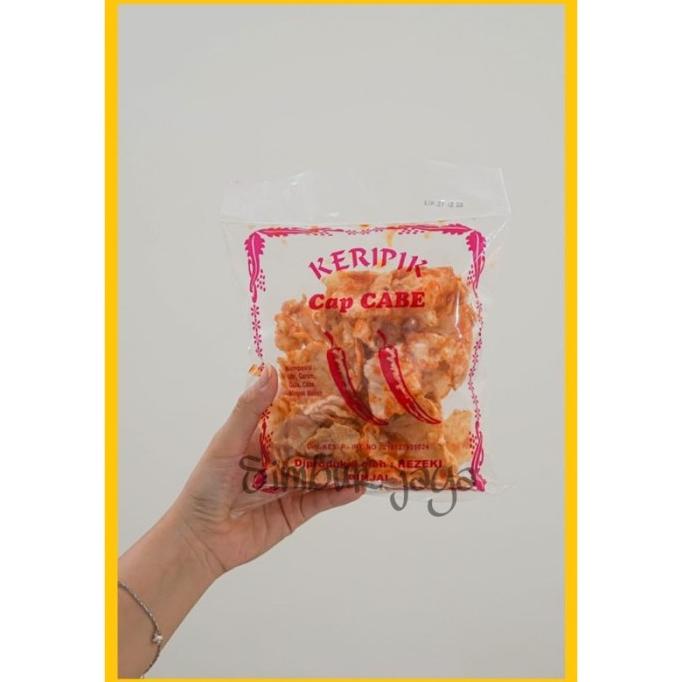 

Emping pedas cap cabe