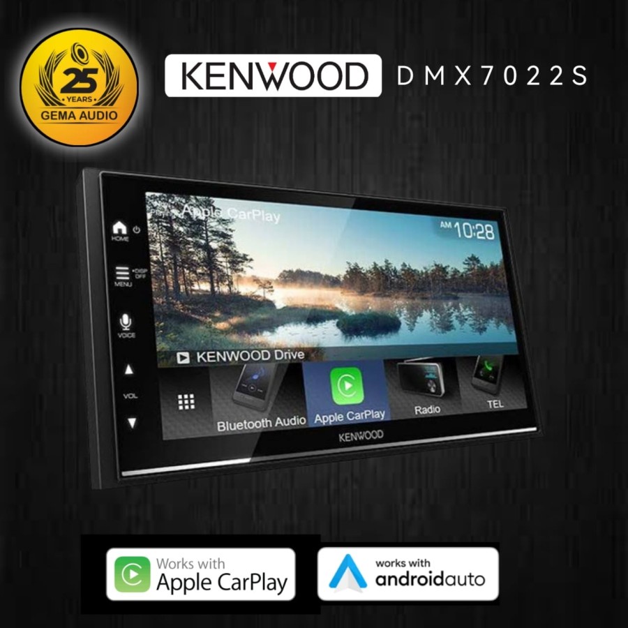 HEAD UNIT DOUBLE DIN 2DIN KENWOOD DMX-7022S