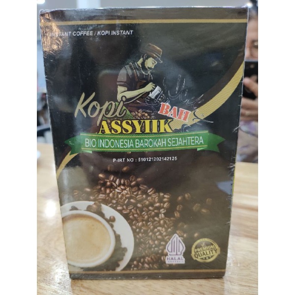 

Kopi Herbal Kesehatan| Kopi Bah Aasyiik Original Arabica Penjaga Stamina