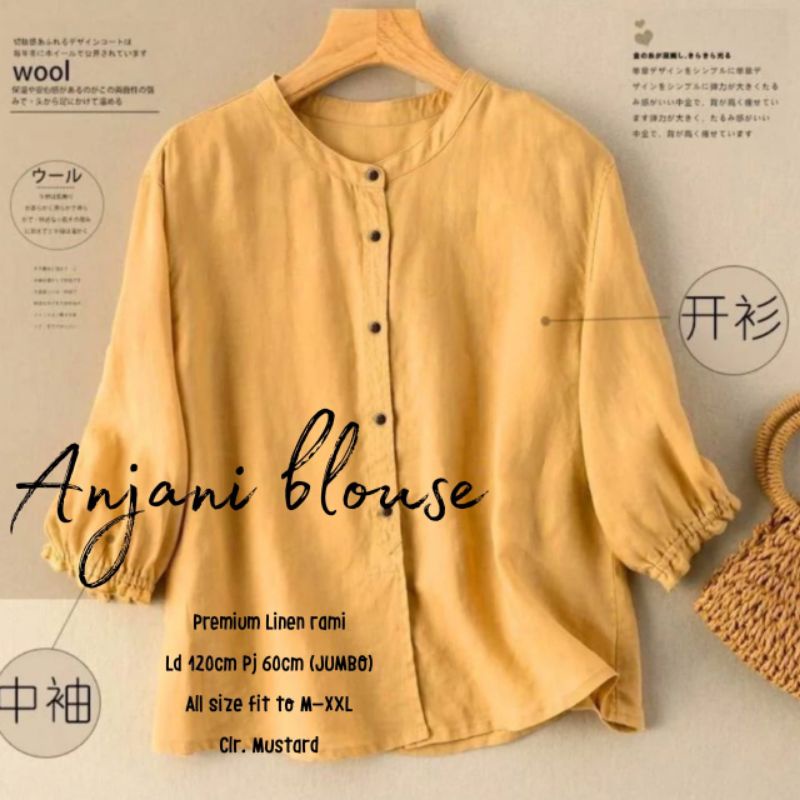 ANJANI BLOUSE TERBARU