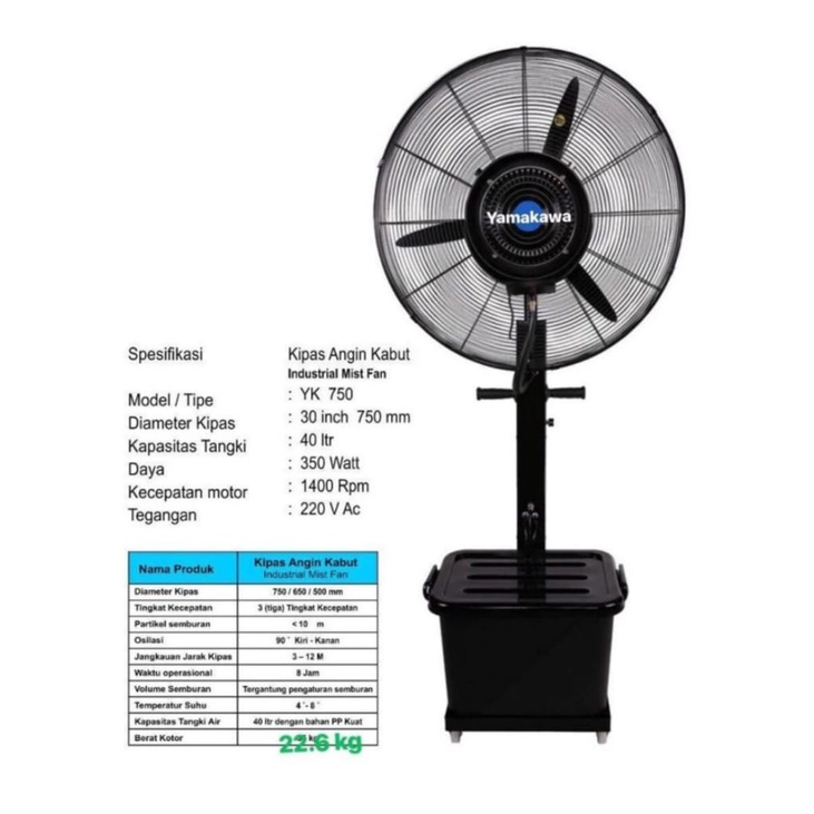 medan elektronik water fan kipas air kipas uap water mist fan 30
