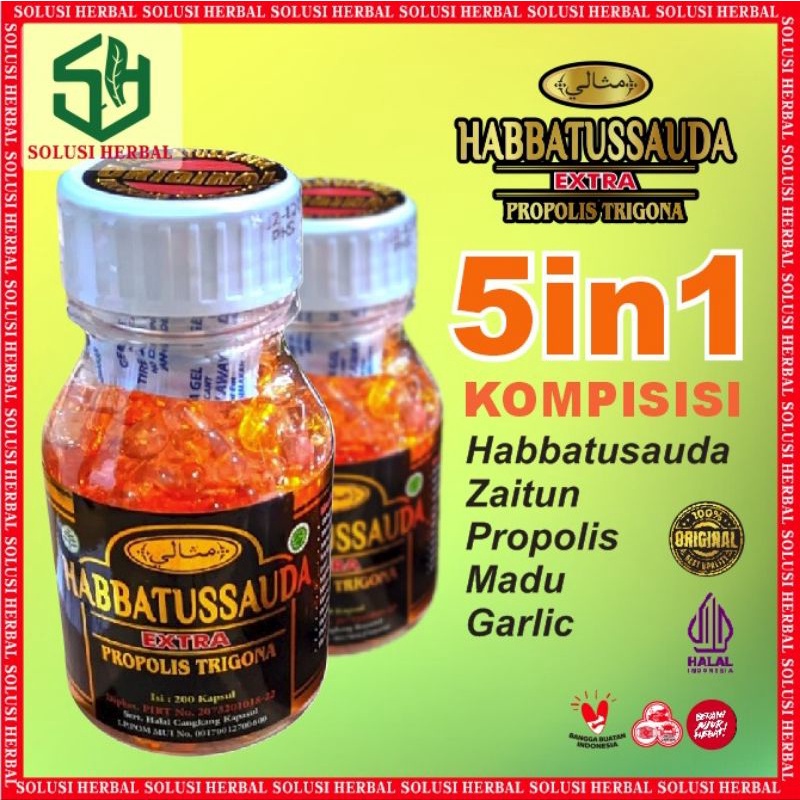 TERBARU HABABTUSAUDA ISI 200/HABBATUSAUDA KAPSUL/HABATUSAUDA OIL