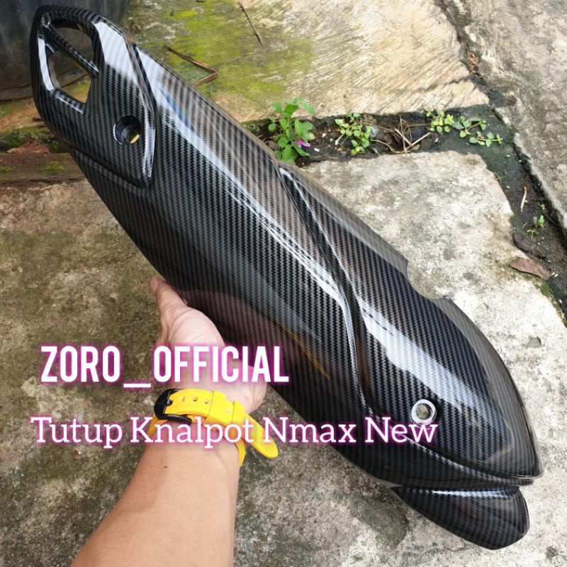 Cover Tutup Knalpot Carbon Nmax New 2021-2022 ZORO