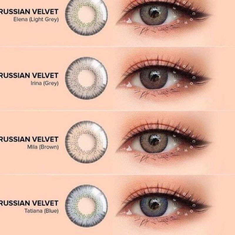 Softlens Russian Velvet by EXOTICON / softlens warna Russian velvet