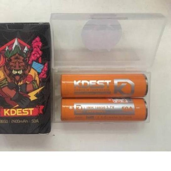 SALEBATTERY KDEST 18650 2400MAH 50A AUTHENTIC - BATERE BATERAI BATRAI|RA1