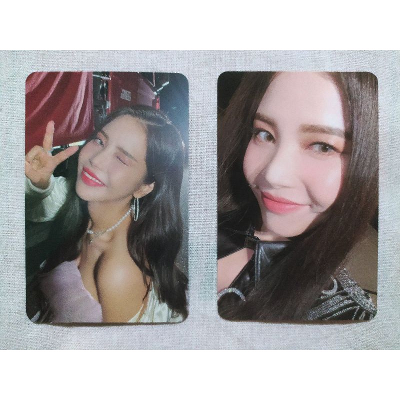 MAMAMOO MIC ON ALBUM  ILLELLA PHOTOCARD SOLAR PC