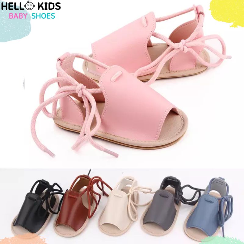 Sandal Bayi Perempuan Umur 0-12 Bulan Sendal Bayi Prewalker Perempuan 1 Tahun Sepatu Sendal Perempuan 0 6 12 14 Bulan HK008