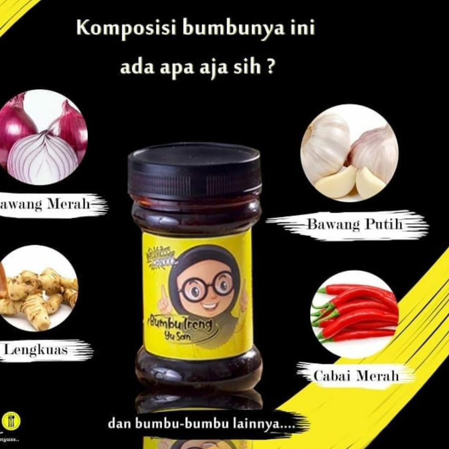

SALE!!Bumbu Ireng Yu San yusan Original Kemasan Siap Saji|KD5