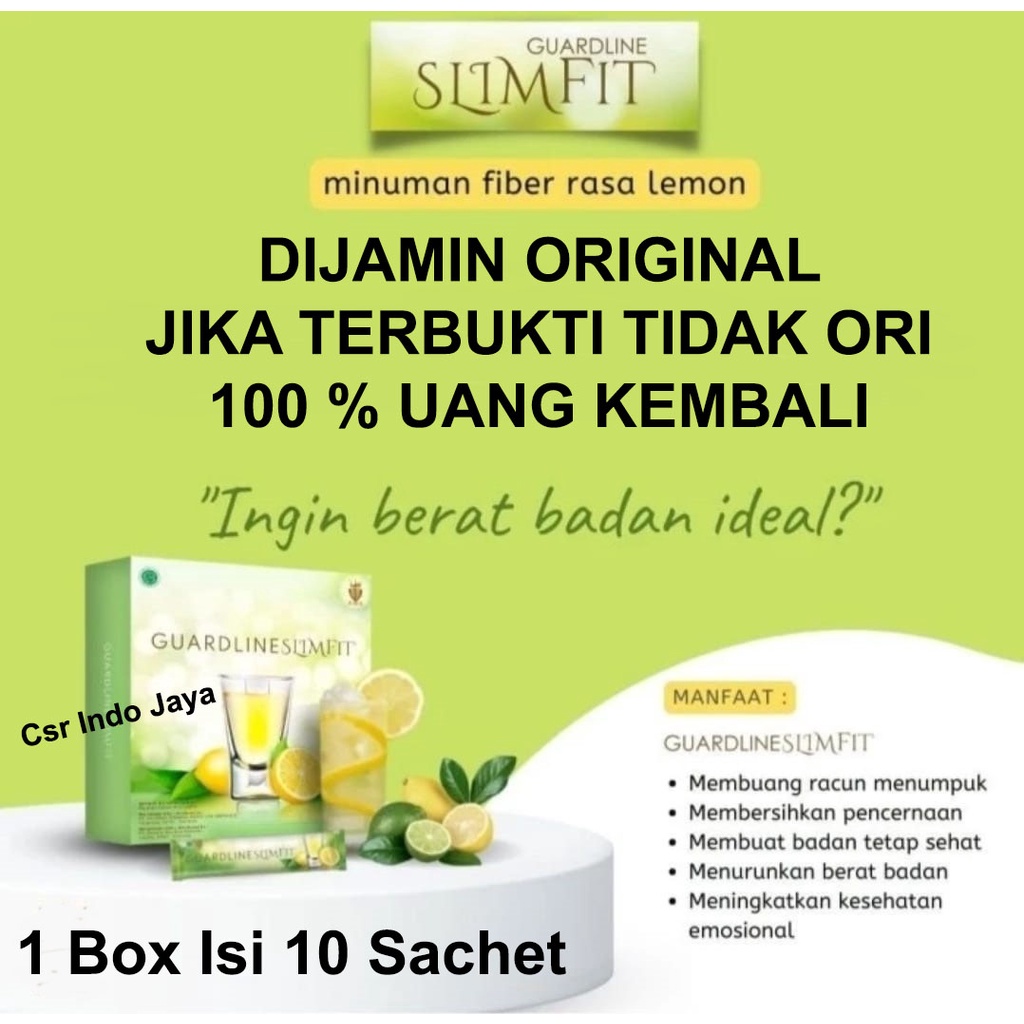 Guardline Slimfit / Minuman Fiber Serat Detox Dan Diet Slim Fit