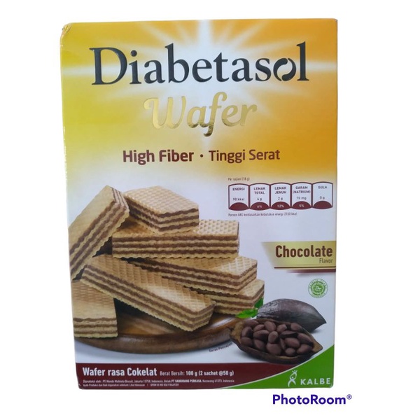 

DIABETASOL WAFER Rasa coklat (100g)