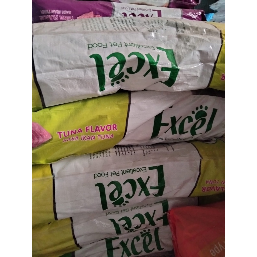 EXCEL Cat Food Tuna 20 kg Makanan Kucing RASA IKAN TUNA 20kg