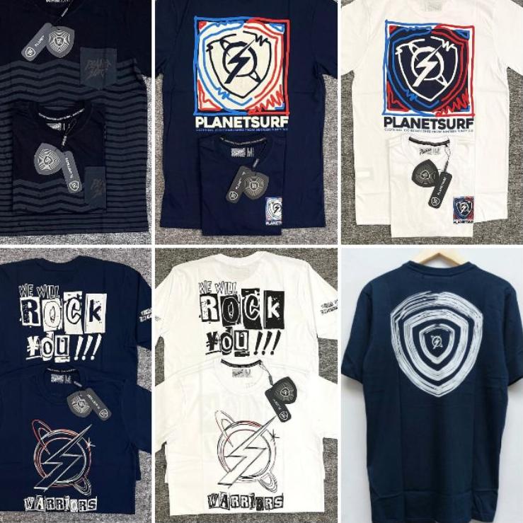 Booming Kaos tshirt planet surf mirror like ori