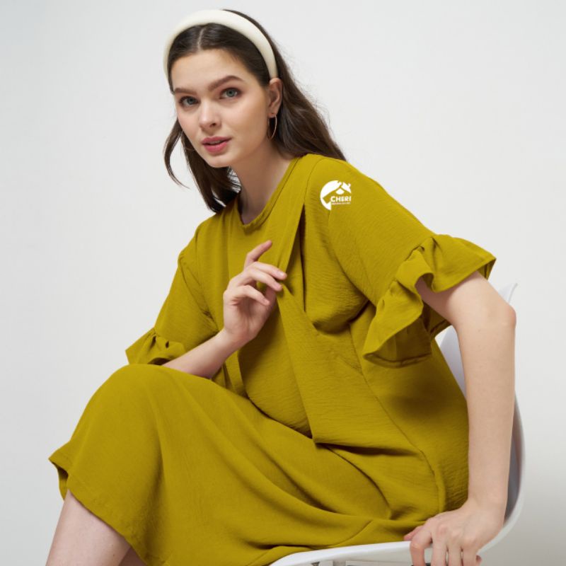 Baju Menyusui/busui/kaos oversize/tunik busui bukaan samping/tshirt oversize