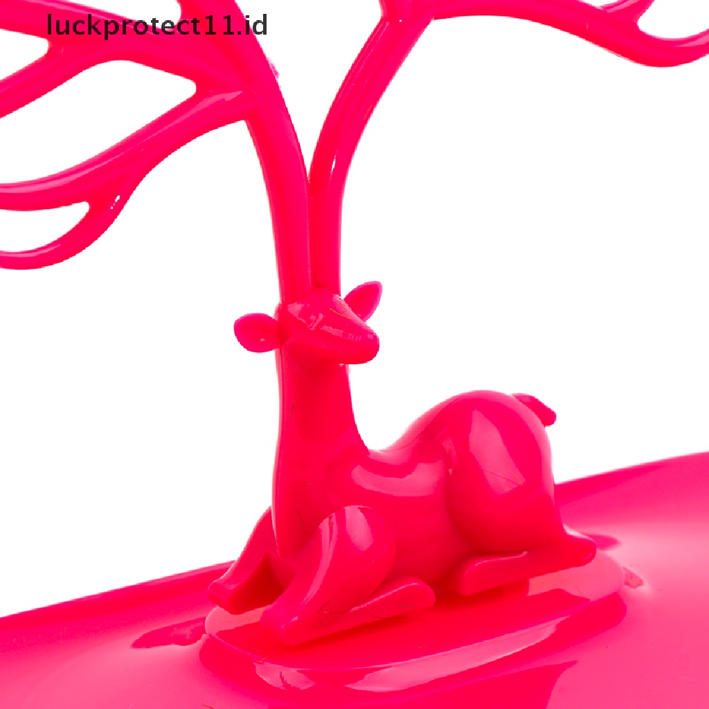/Fashion Hot///tempat Perhiasan Gelang Liontin Rusa &amp; Display Stand Tray Tree Storage jewelry.