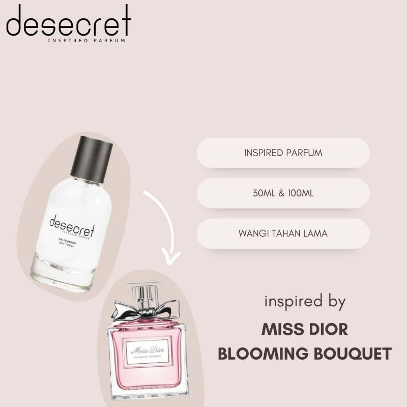 Desecret Parfum Miss Dior Blooming Bouquet - Inspired Parfum - WANITA