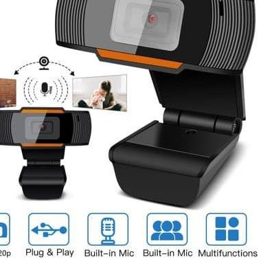 READY ✅Webcam 720p 1080p Full HD Autofocus Camera Portable PC Desktop Laptop Build in Mic Kamera Kom